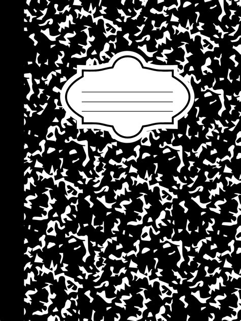 Composition Notebook Front Cover