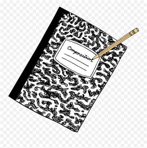 Composition Notebook Png Transparent