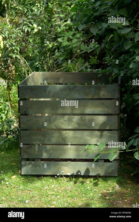 Compost Bin In The Shade