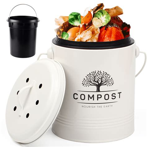 Compost Pail For Kitchen Counter