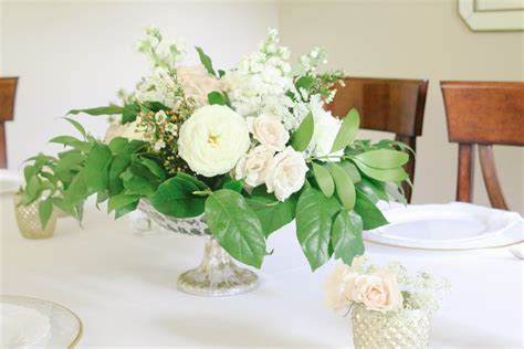 Compote Floral Arrangement