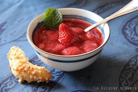 Compote de fraises