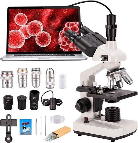 Compound Microscope With Camera