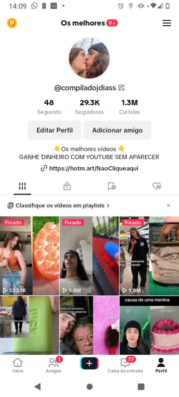 comprar conta do tiktok