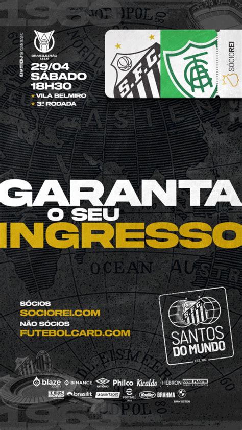 comprar ingresso santos fc