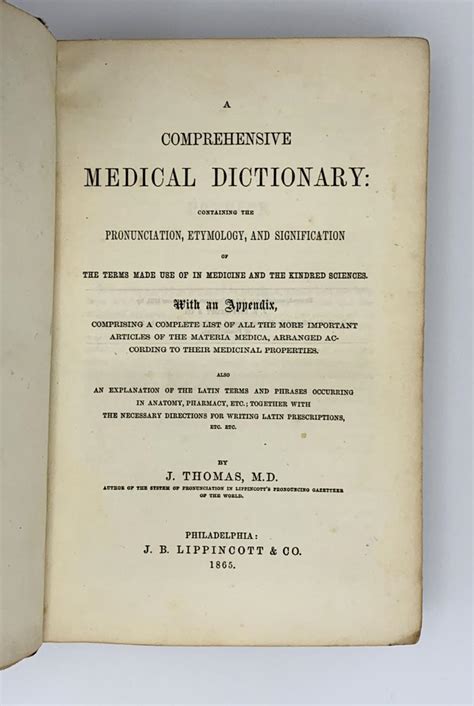 comprehensive medical dictionary