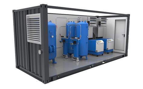 compressed air container