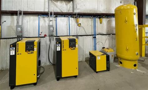 Compressed Air In Machine