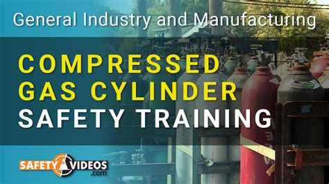 Compressed Gas Safety Training