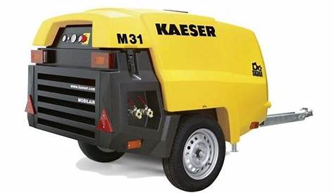 Compresseur de chantier kaeser M31 PE