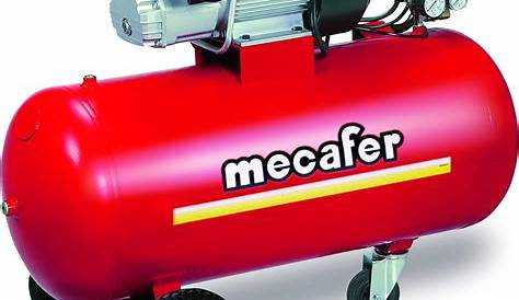 Compresseur Mecafer 100 Litres 3cv Bicylindre Twenty