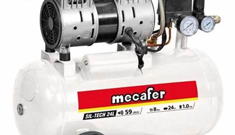 Compresseur Mecafer 24l Avis MECAFER D'air 24L 1,5HP Oil Home Master Kit