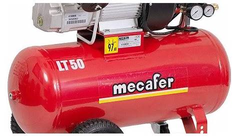 Mecafer Compresseur lubrifié 50 Litres 3,5 HP MECAFER