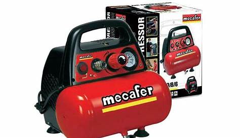 Compresseur Mecafer 6l Silencieux MECAFER 425514 Achat / Vente