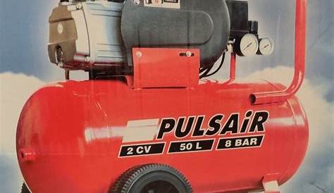 Compresseur Pulsair 50l Bricomarche Start'Air 50L, 2cv, 8 Bars