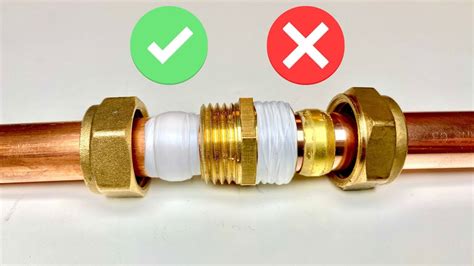 Compression Fitting Not Sealing