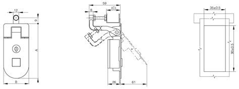 Compression Latch Cad