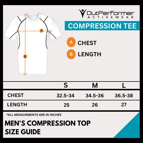 Compression Shirt Fitting Guide