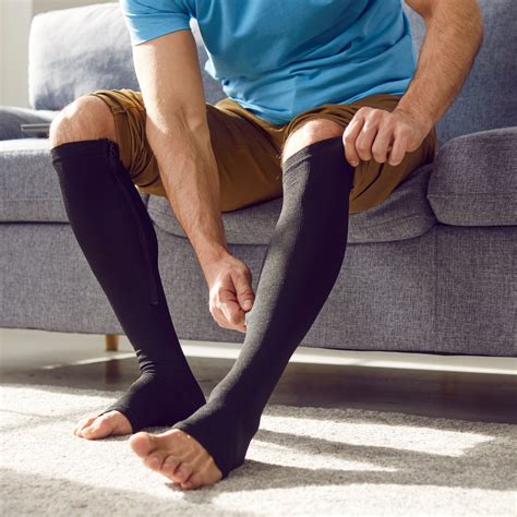 Compression Stocking In Bed