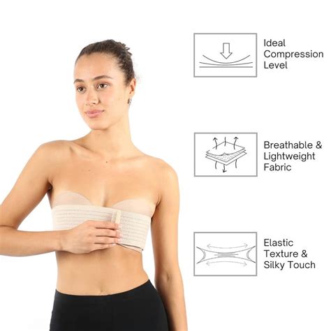 Compression Strap After Breast Augmentation