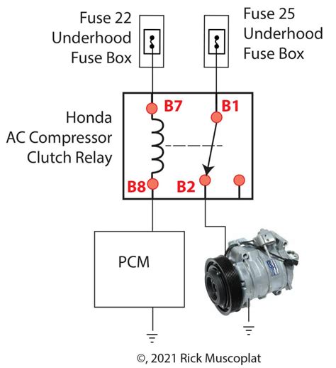 Compressor Clutch Relay Wiring Diagram