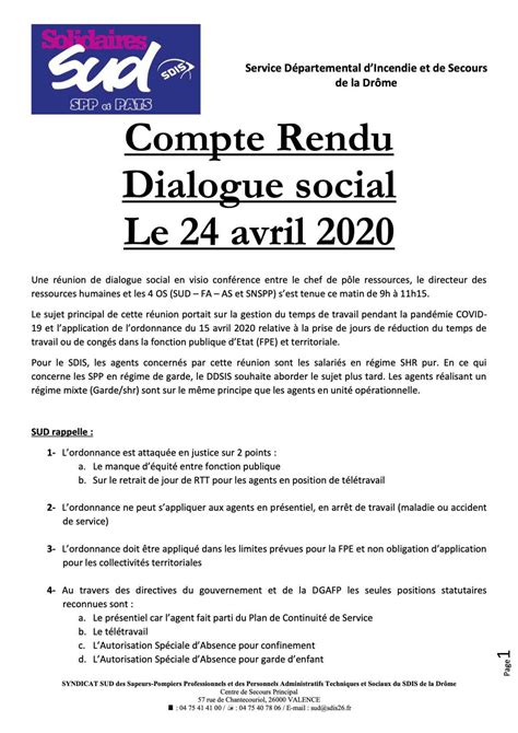 compte comptable contribution dialogue social