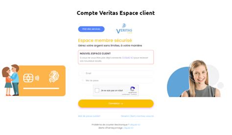 compte veritas en ligne