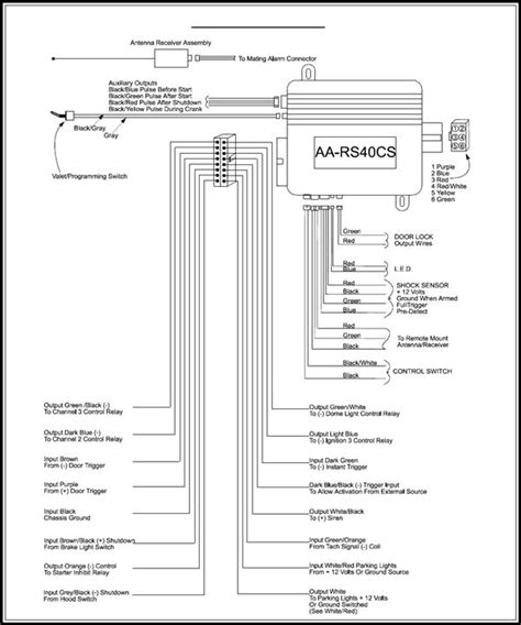 compustar cs7900-as wiring diagram