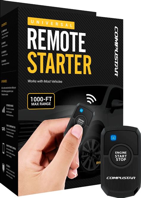 compustar remote starters installation manual