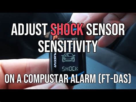 Compustar Shock Sensor Not Working
