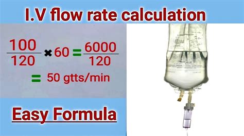 computation for iv fluid