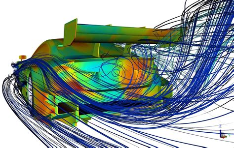 スーパーコンピューターによる高精度計算流体力学シミュレーション