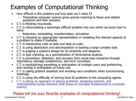 Computational Questions Examples