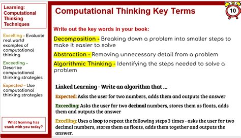 computational thinking computer science gcse