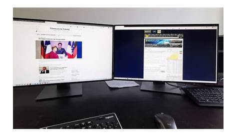 Arbeiten mit zwei PC-Monitoren - den Produktivitätsturbo zünden