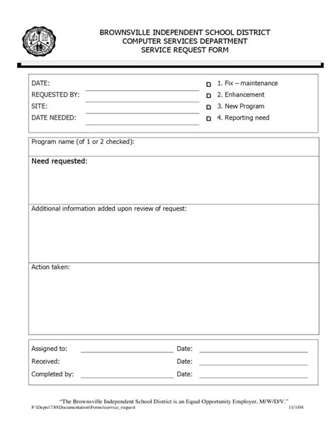 FREE 12+ Sample Computer Service Request Forms in PDF MS Word