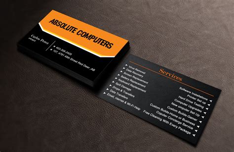 Computer Repair Business card on Behance