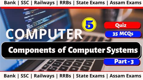 Computer Basic Hardware Components Mcqs