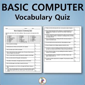 Computer Basics Quiz