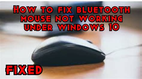 Computer Can't Find Bluetooth Mouse
