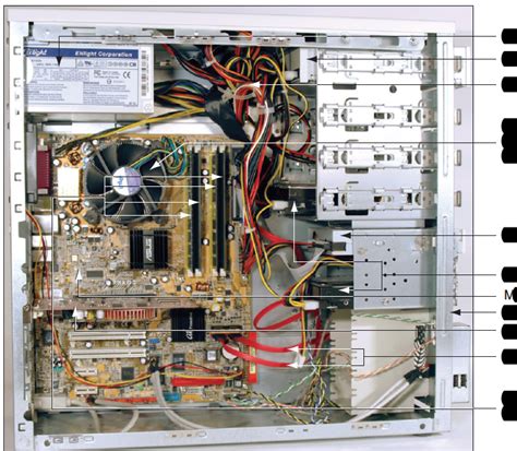 Computer Case Diagram