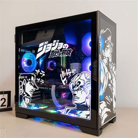Computer Case With Stickers