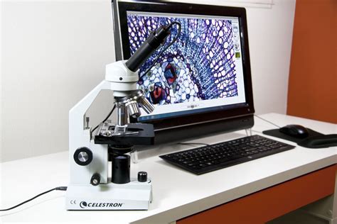 Computer Connected Microscope