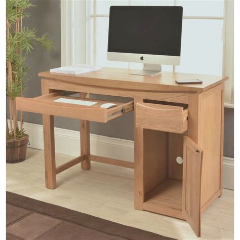 Computer Desk Oak Small