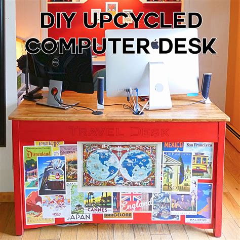 Computer Desk Upcycle Ideas