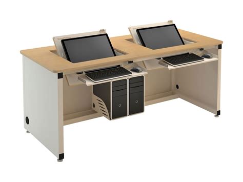 Computer Desk With Hideaway Monitor