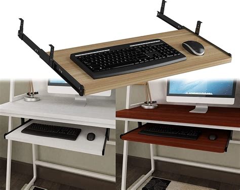 Computer Desk With Keyboard Shelf