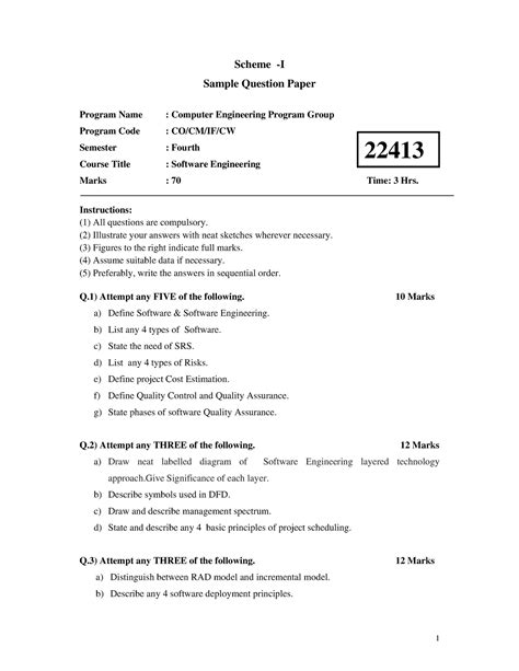 Computer Engineering Paper Exam