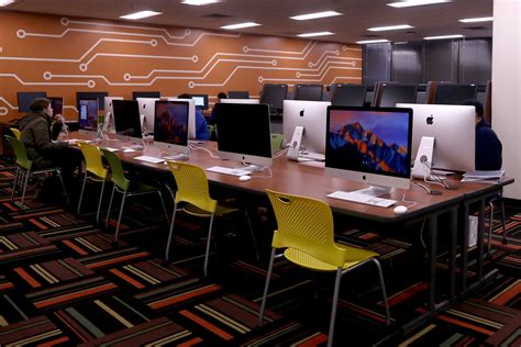 Computer Equipment In Internet Cafe