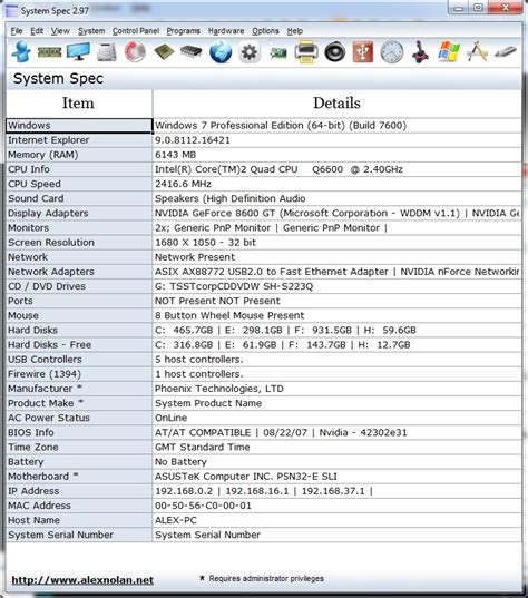computer for programming specs